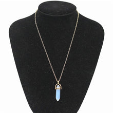 Load image into Gallery viewer, Crystal Pendant Chain Necklaces