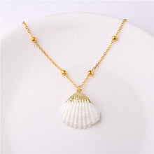 Load image into Gallery viewer, Boho Shell Chain Necklaces