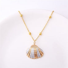 Load image into Gallery viewer, Boho Shell Chain Necklaces