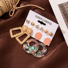 Load image into Gallery viewer, Boho Geometric Earring Set
