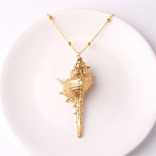 Load image into Gallery viewer, Boho Shell Chain Necklaces