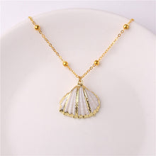 Load image into Gallery viewer, Boho Shell Chain Necklaces