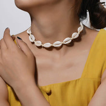 Load image into Gallery viewer, White Boho Conch Shell Necklaces
