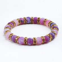 Load image into Gallery viewer, Purple Beaded Bracelets

