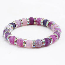 Load image into Gallery viewer, Purple Beaded Bracelets

