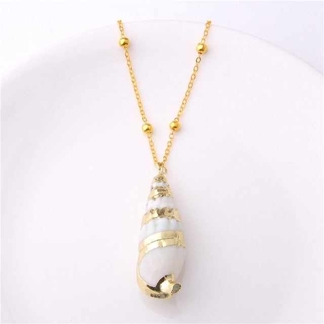 Boho Shell Chain Necklaces