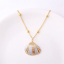 Load image into Gallery viewer, Boho Shell Chain Necklaces
