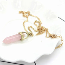 Load image into Gallery viewer, Crystal Pendant Chain Necklaces
