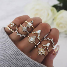 Load image into Gallery viewer, Boho Vintage Variety of Ring Sets
