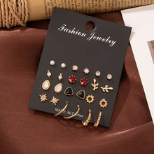 Load image into Gallery viewer, Boho Geometric Earring Set
